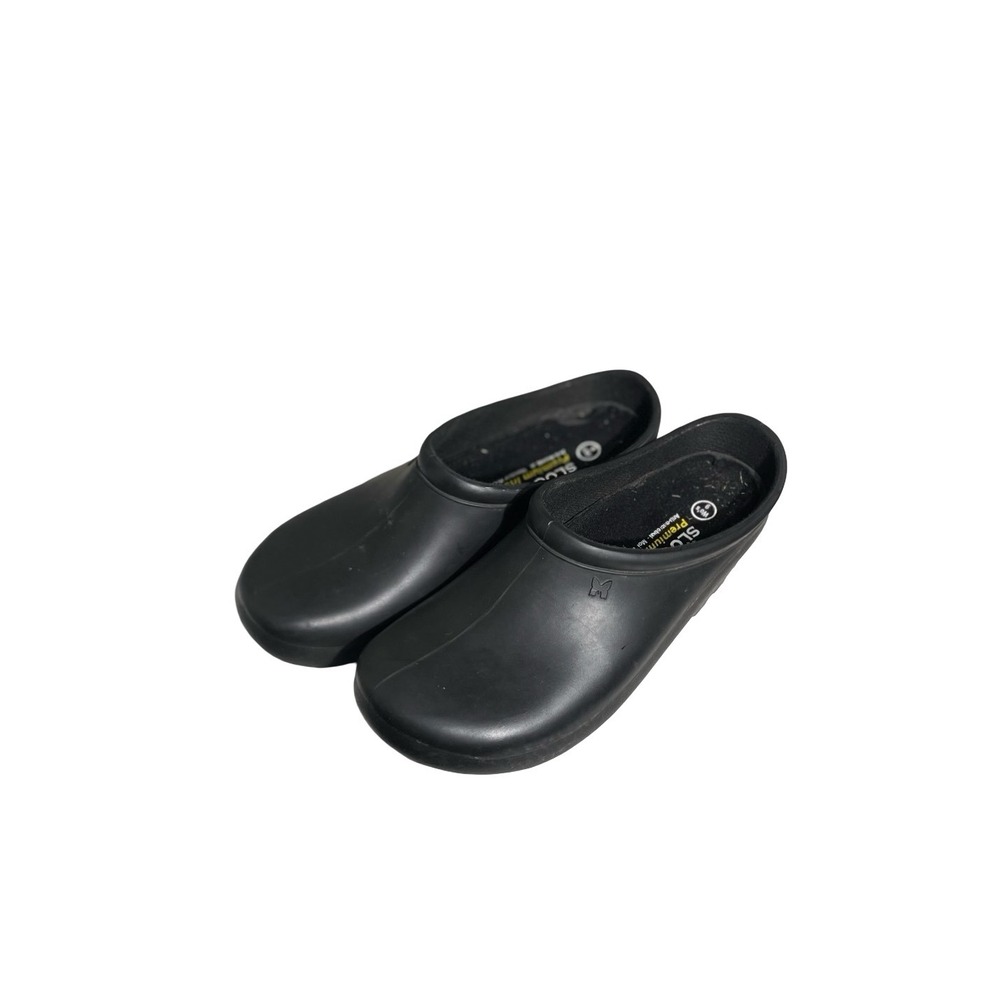 Sloggers Premium Garden Clogs Black Waterproof Slip On Shoes Womens Size 9 USA